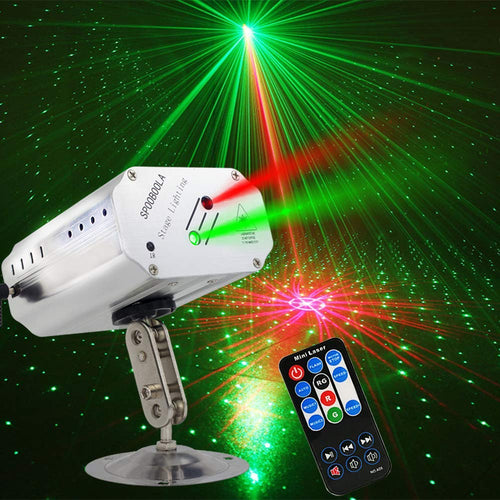 Party Lights, DJ Disco Stage Lights Sbolight Led Projector Karaoke Strobe Perform for Stage Lighting with Remote Control for Dancing Thanksgiving KTV Birthday